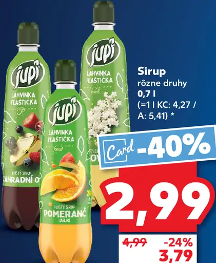 Jupí sirup