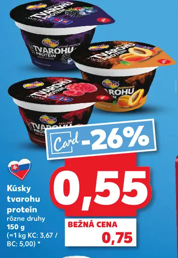 Käseho Tvarohu protein