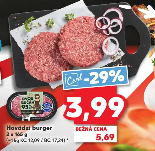Hovädzí burger