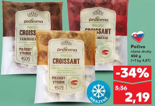 Proxima Mrazený croissant