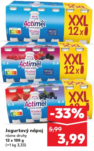 Actimel Jogurtový nápoj