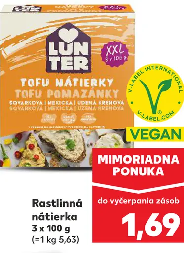 Lunter Tofu údené