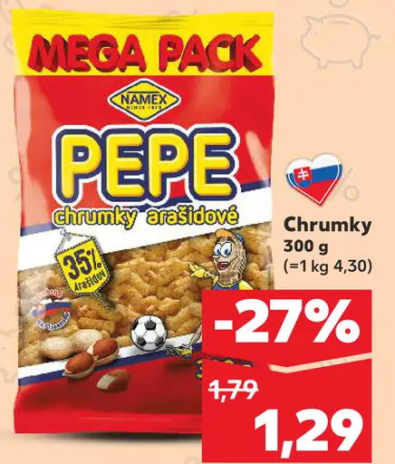 Pepe chrumky arašidové