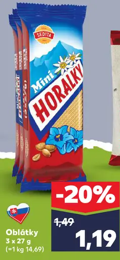 Sedita Mini Horalky oblátky