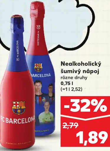 Nealkoholický šumivý nápoj