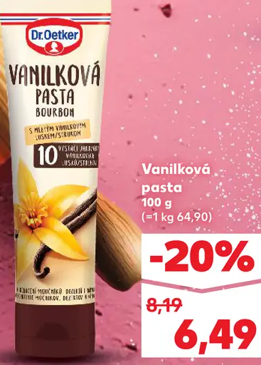 Dr. Oetker Vanilková pasta