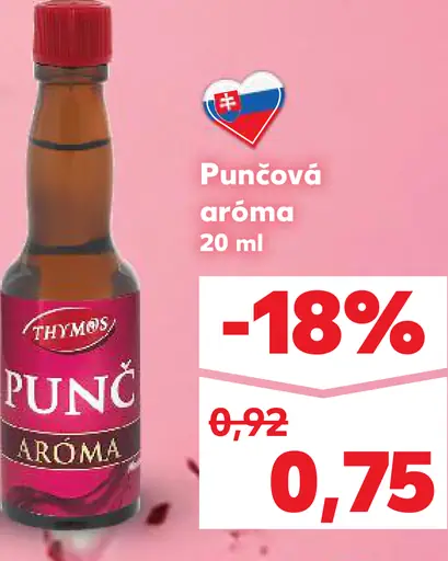 Thymos Punčová aróma