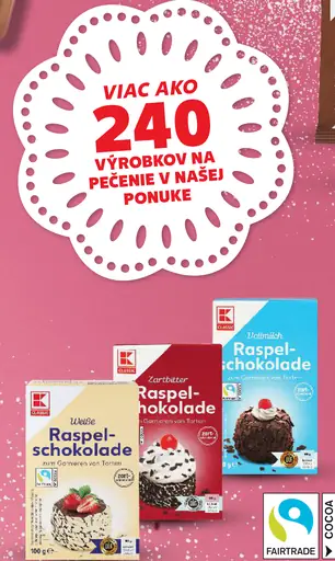 K-Classic Strúhaná čokoláda