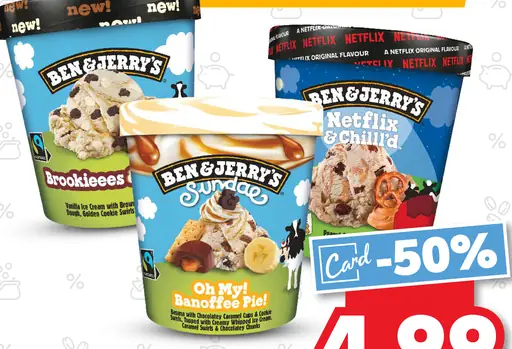 Ben & Jerry's mrazený krém