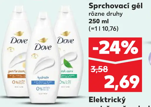 Dove sprchový gél
