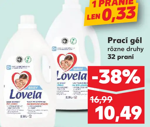 Lovela prací gél