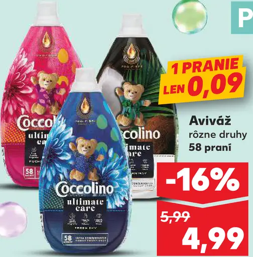 Coccolino aviváž