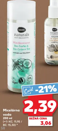 Bevola Micelárna voda