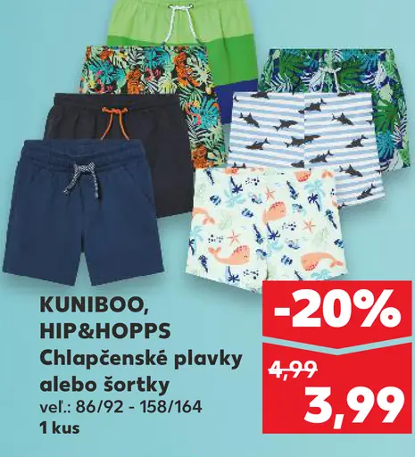 KUNIBOO Chlapčenské plavky