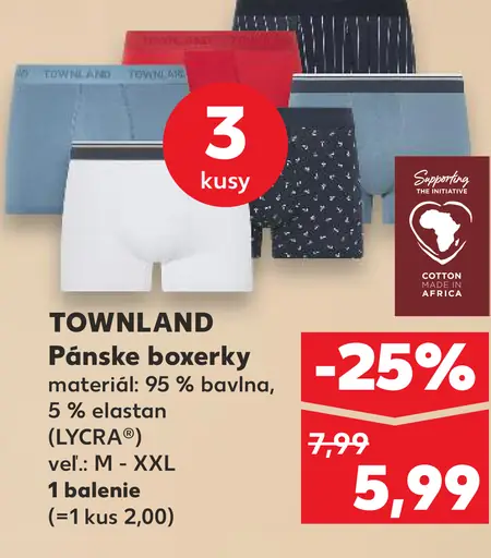 Townland Pánske boxerky