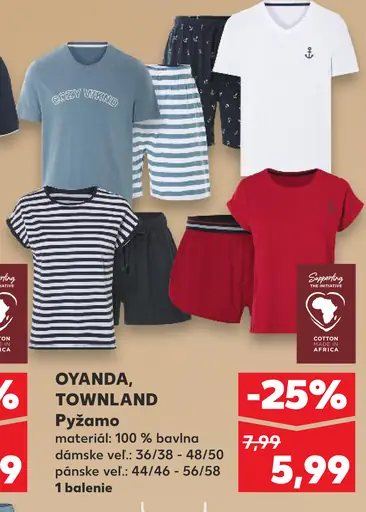Oyanda, Townland Pyžamo