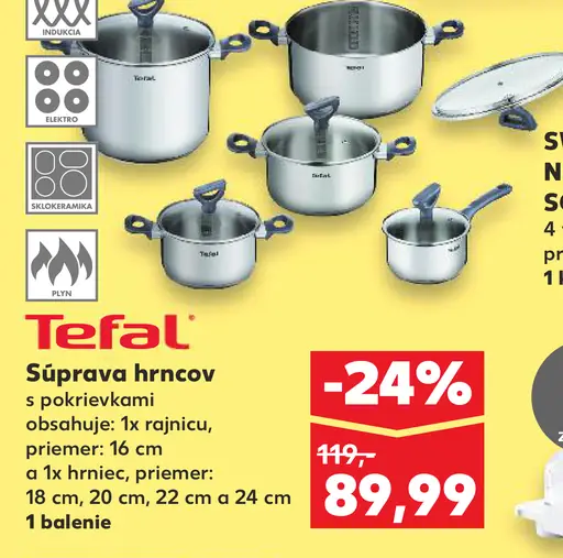 Tefal Súprava hrncov