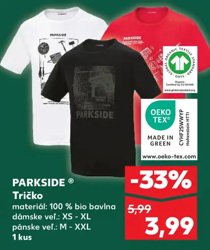 Parkside Tričko