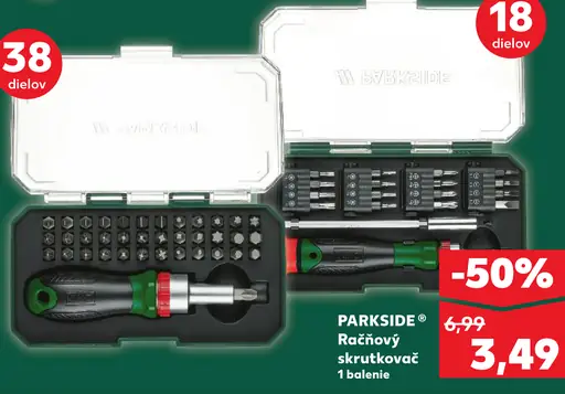 Parkside Račňový skrutkovač