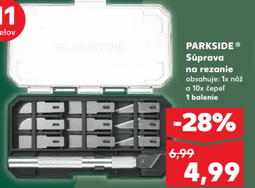 Parkside Súprava na rezanie