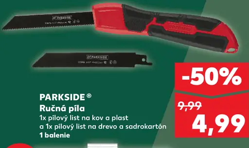 Parkside kotúčová píla