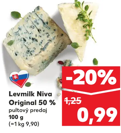 Levmilk Niva Original 50%
