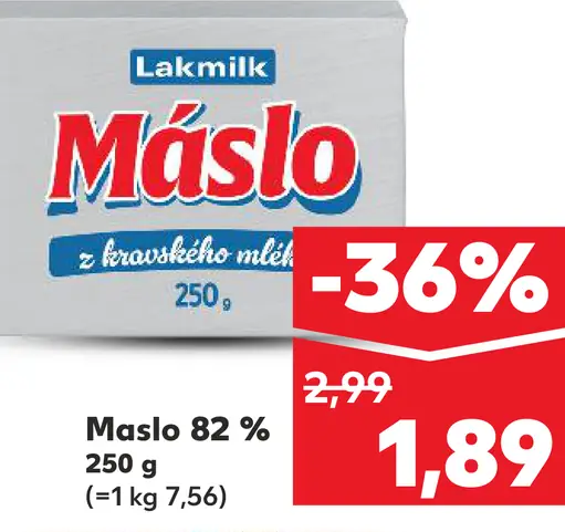 Lakmilk Maslo