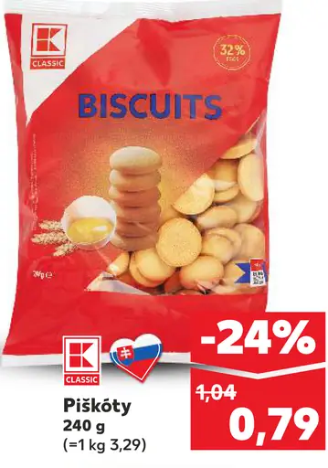 K-Classic Piškóty