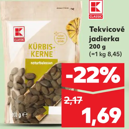 K-Classic Tekvicové jadierka