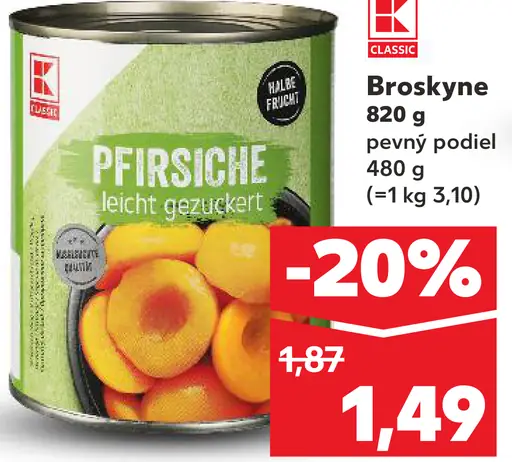K-Classic Broskyne