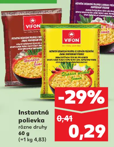 Vifon Instantná polievka