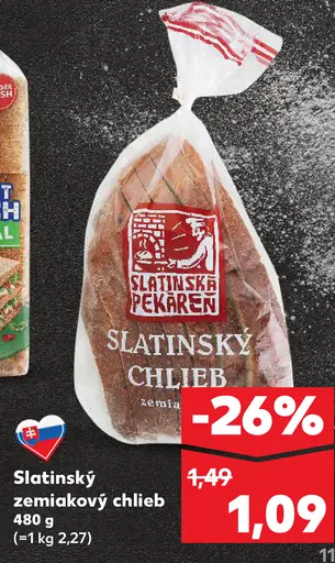 Slatinský chlieb zemiakový