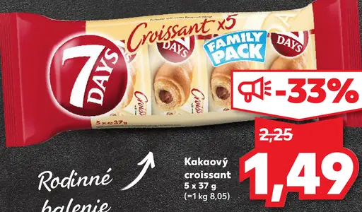 Kakaový croissant