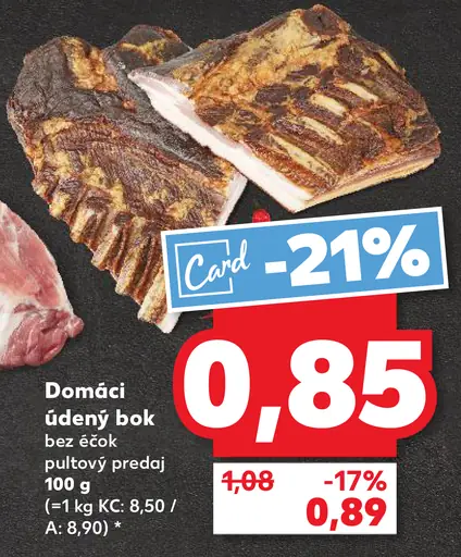 Domáci údený bok
