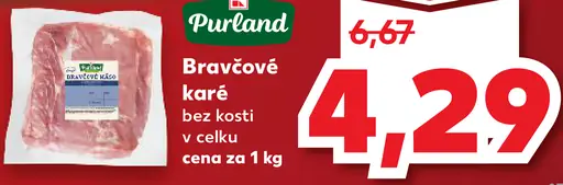 Purland Bravčové karé bez kosti