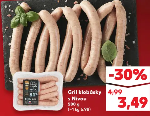 Šunková klobása s nivou