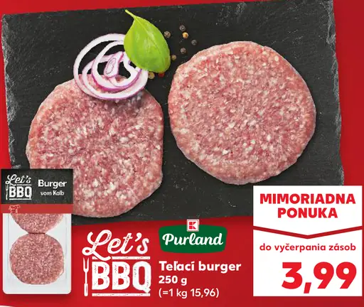 Telací burger Purland