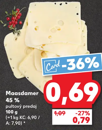 Maasdamer 45%