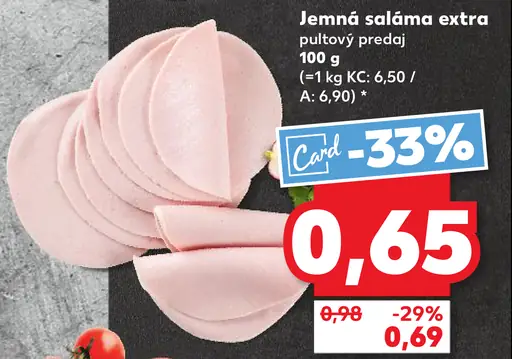 Jemná saláma extra