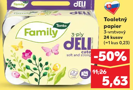 Tento Family toaletný papier