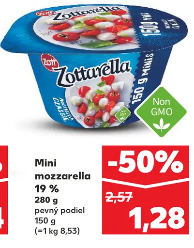 Zott Zottarella Mini mozzarella