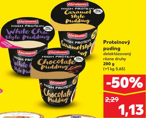 Ehrmann Proteinový puding