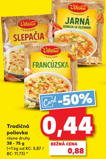 Vitana tradičná instantná polievka