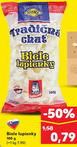 Tradičná chuť Biele lupienky