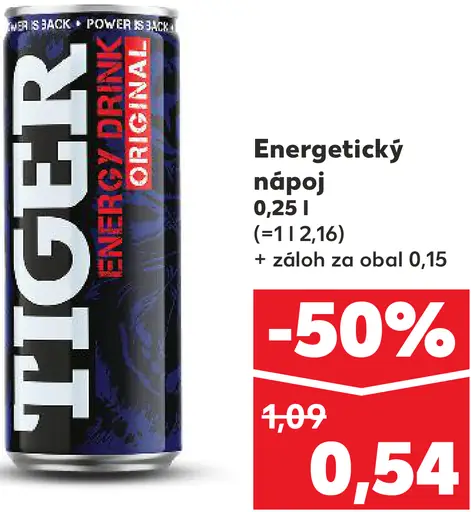 Tiger Energetický nápoj