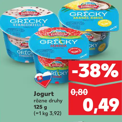 Jogurt Favorite grécký