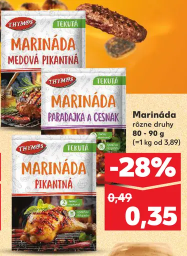 Marináda medová pikantná