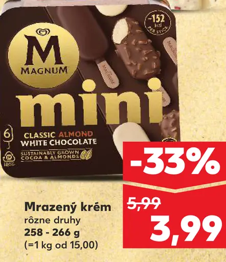 Magnum Mini Mrazený krém