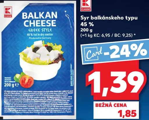 K-Classic Syr balkánskeho typu