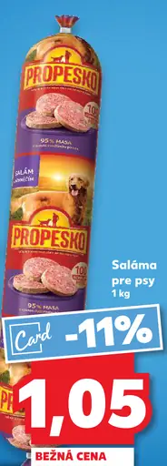 Propesko Saláma pre psy